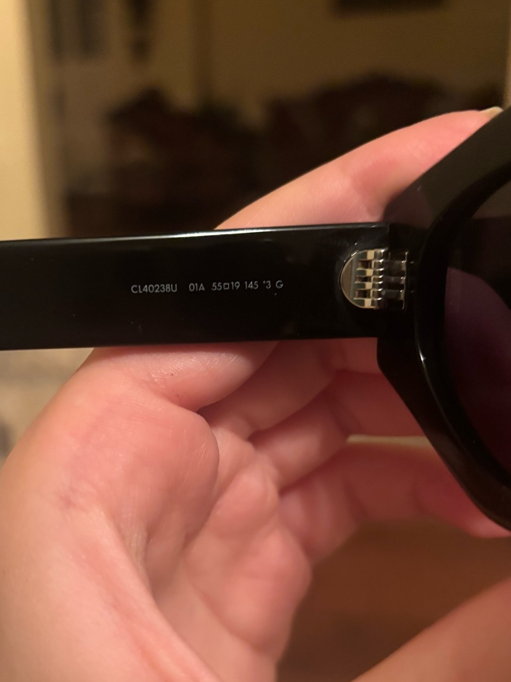 Celine Triomphe Logo Sunglasses - Picture 5 of 5